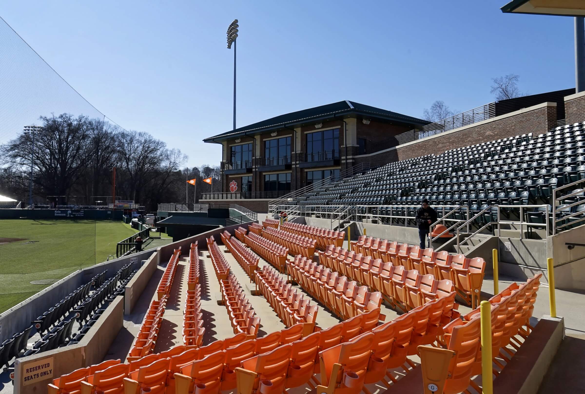 Clemson University Kingsmore Baseball Stadium Renovation New South