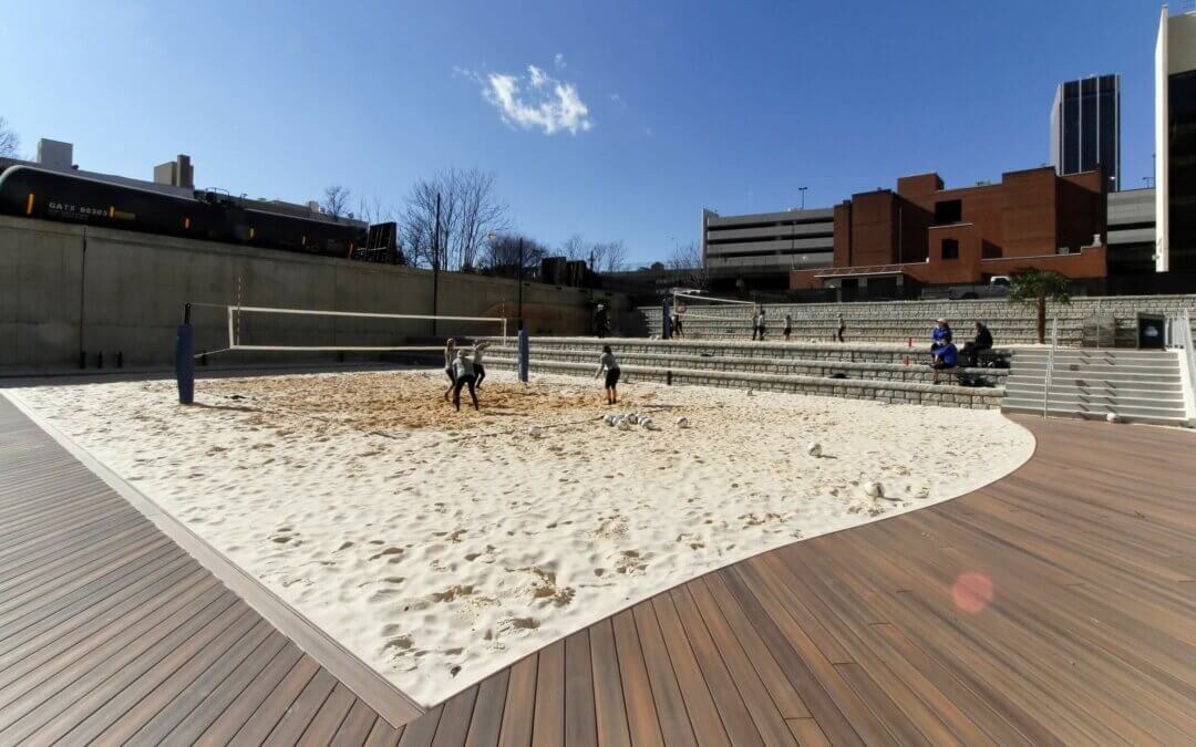 Georgia State University | Outdoor Sand Volleyball Courts