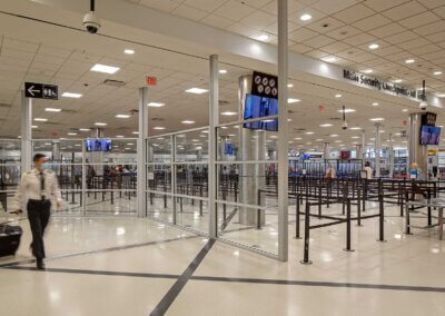Main Security Checkpoint Upgrades