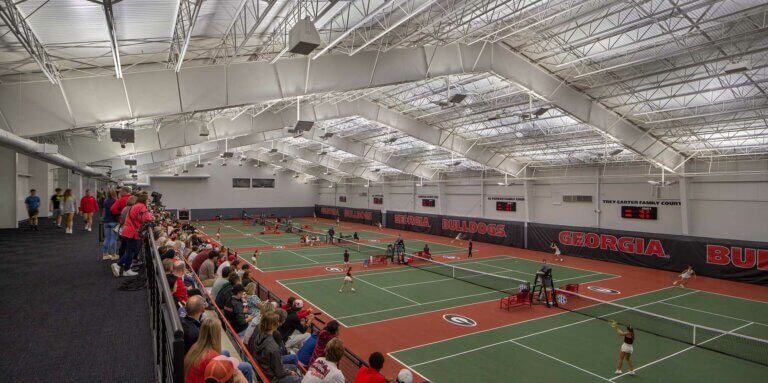 UGA Lindsey Hopkins Indoor Tennis Facility