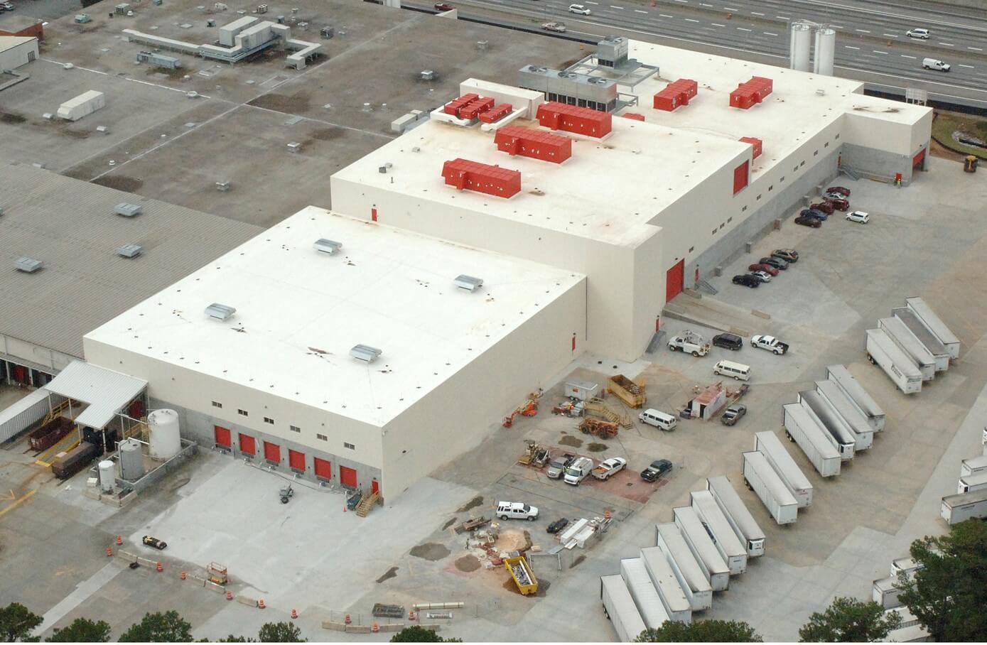 CocaCola Manufacturing Plant Phase 1 New South Construction