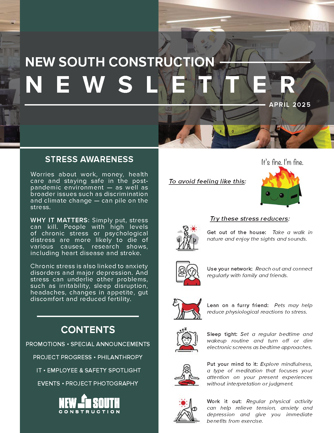 April 2025 New South Construction