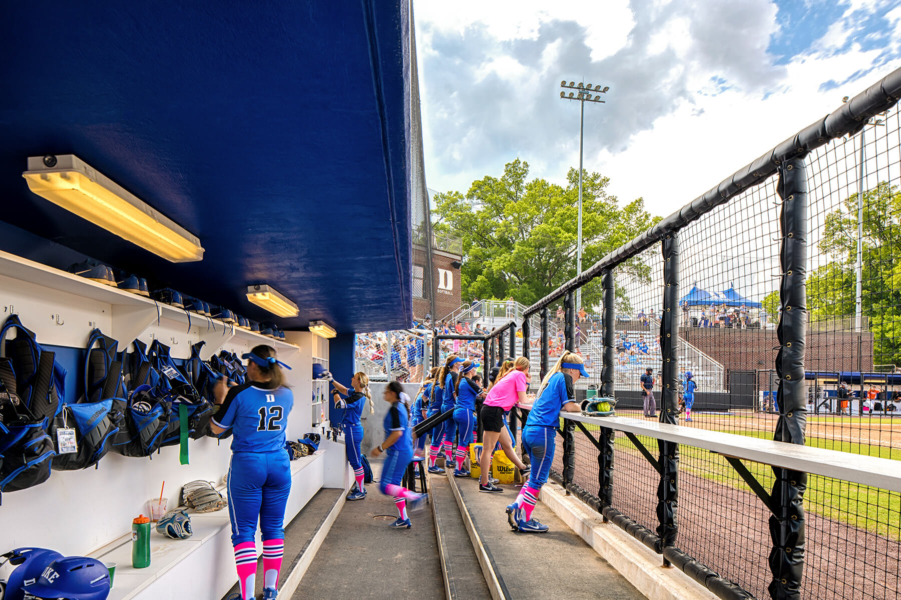 Duke University Softball Stadium New South Construction