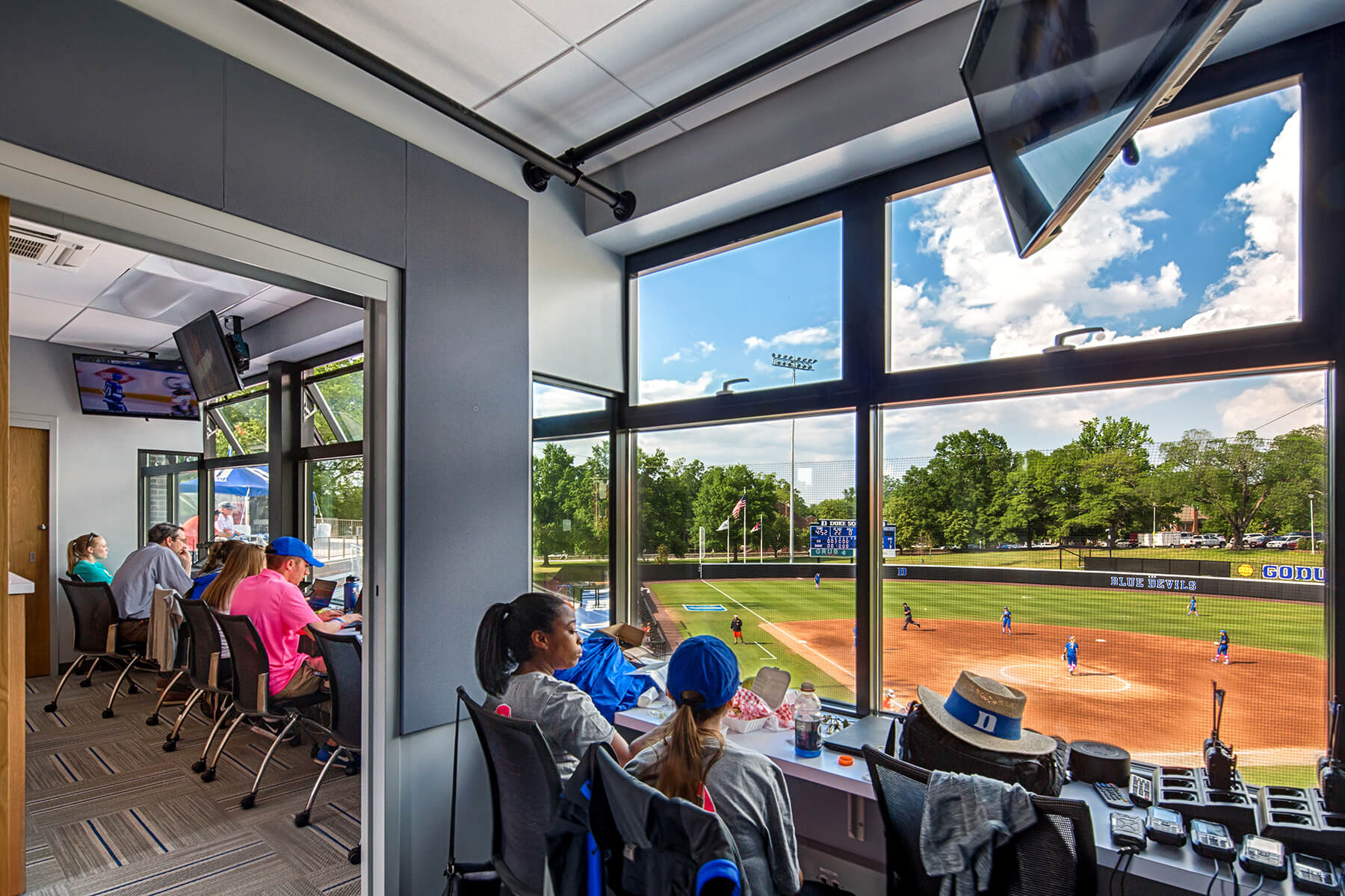 Duke University Softball Stadium New South Construction