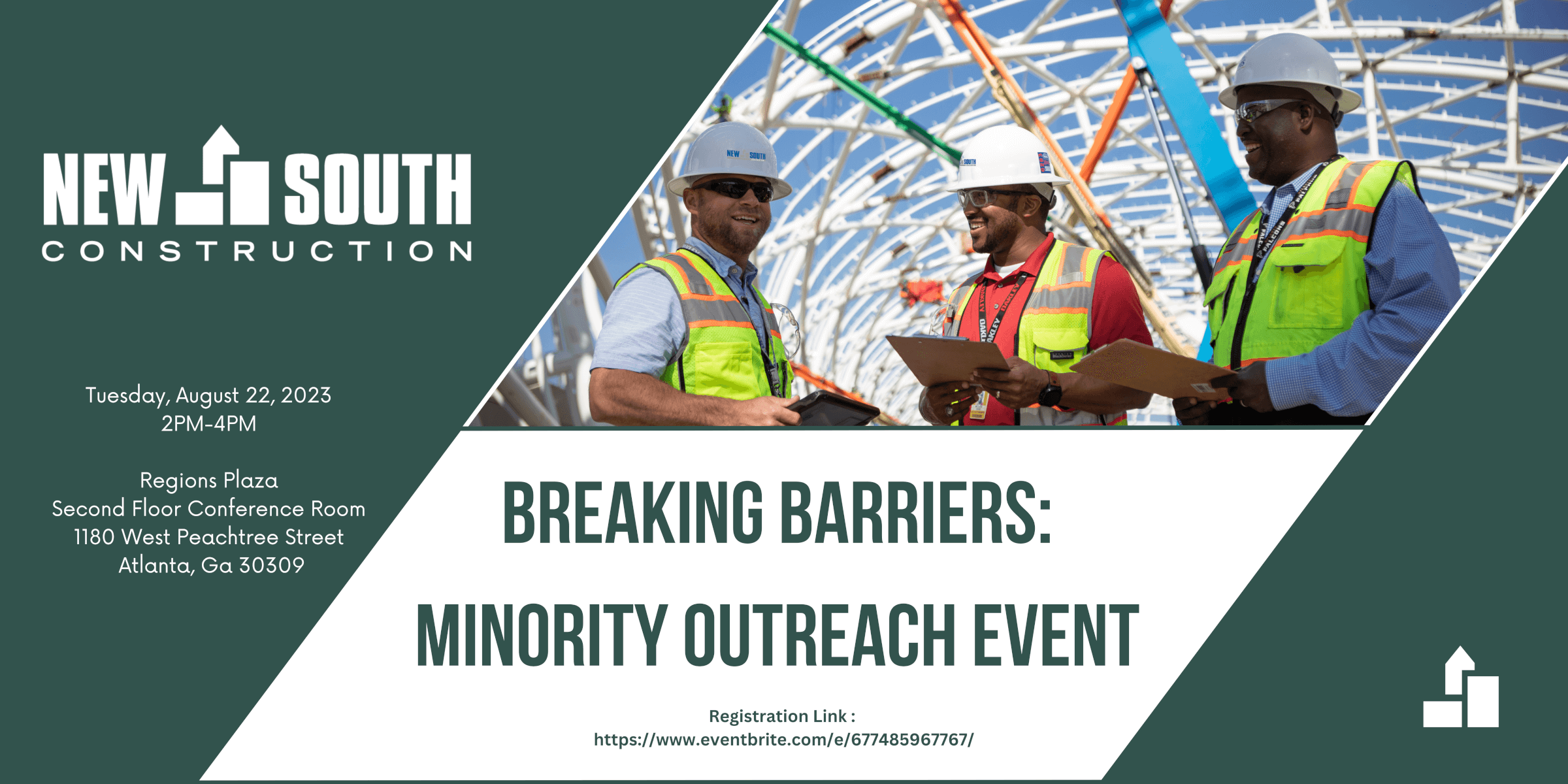 New South Hosting Outreach Event - New South Construction